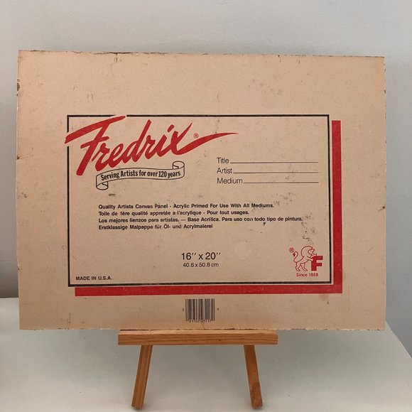 Vintage Original Painting - 1958 Ford Skyliner (?) Unsigned - Picture 9 of 11